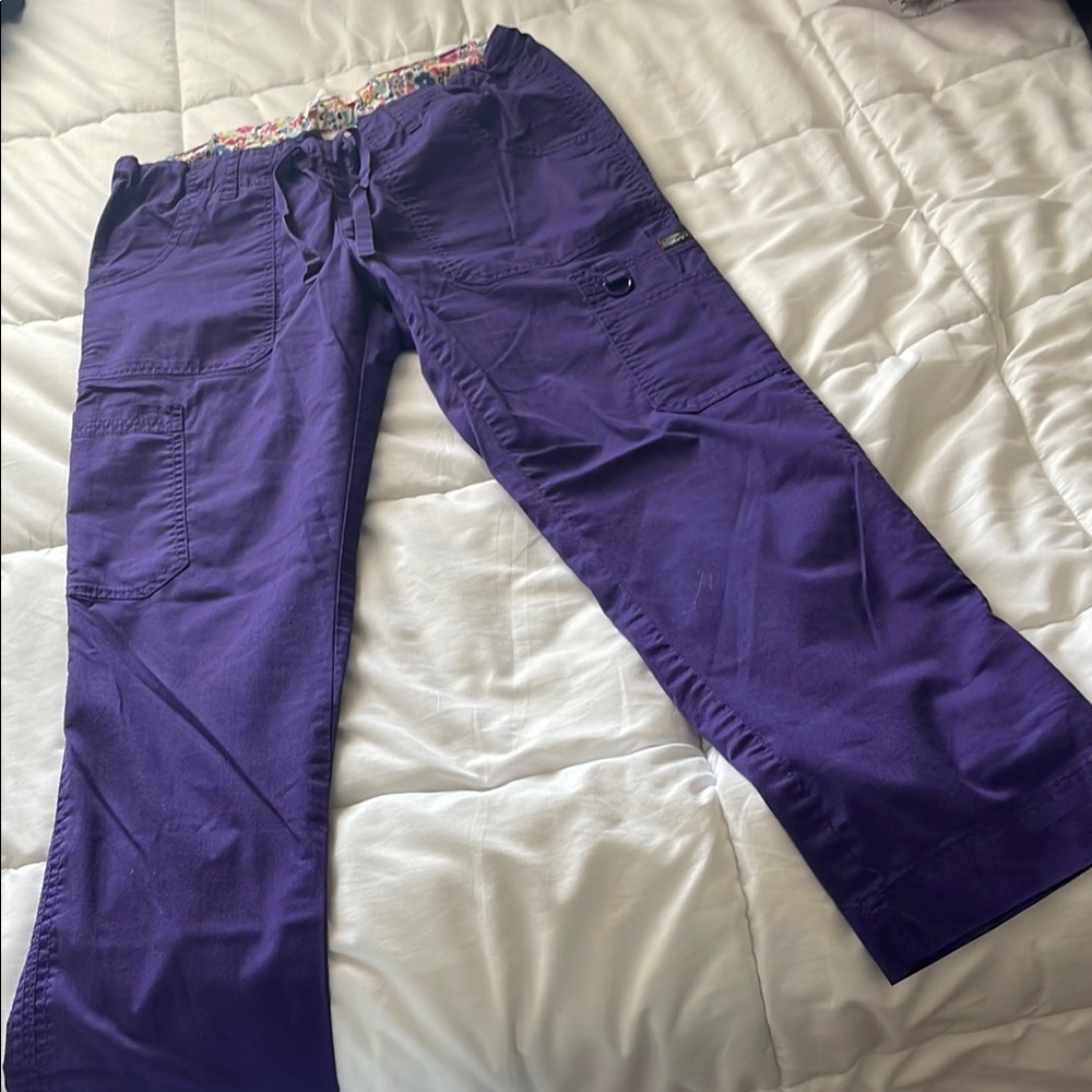 Dark Purple scrub Pants